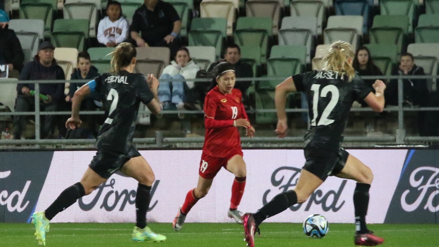 Highlights ĐT nữ Việt Nam 0-2 ĐT nữ New Zealand: Giao hữu trước World Cup